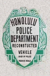 (image for) Honolulu Vehicle Hawaii Inspection Sticker under